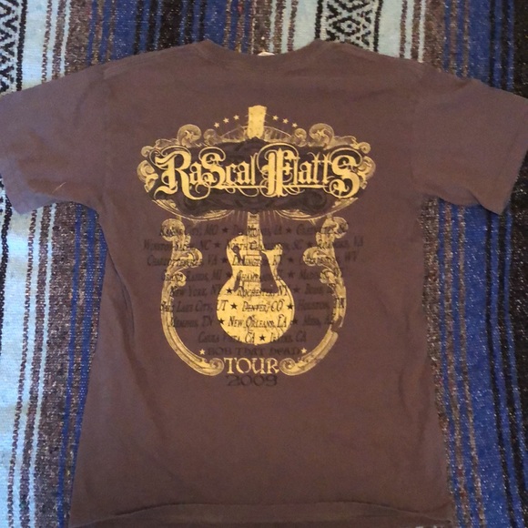 Rascal Flatts 2009 Concert Tour Tee Shirt - Picture 5 of 5